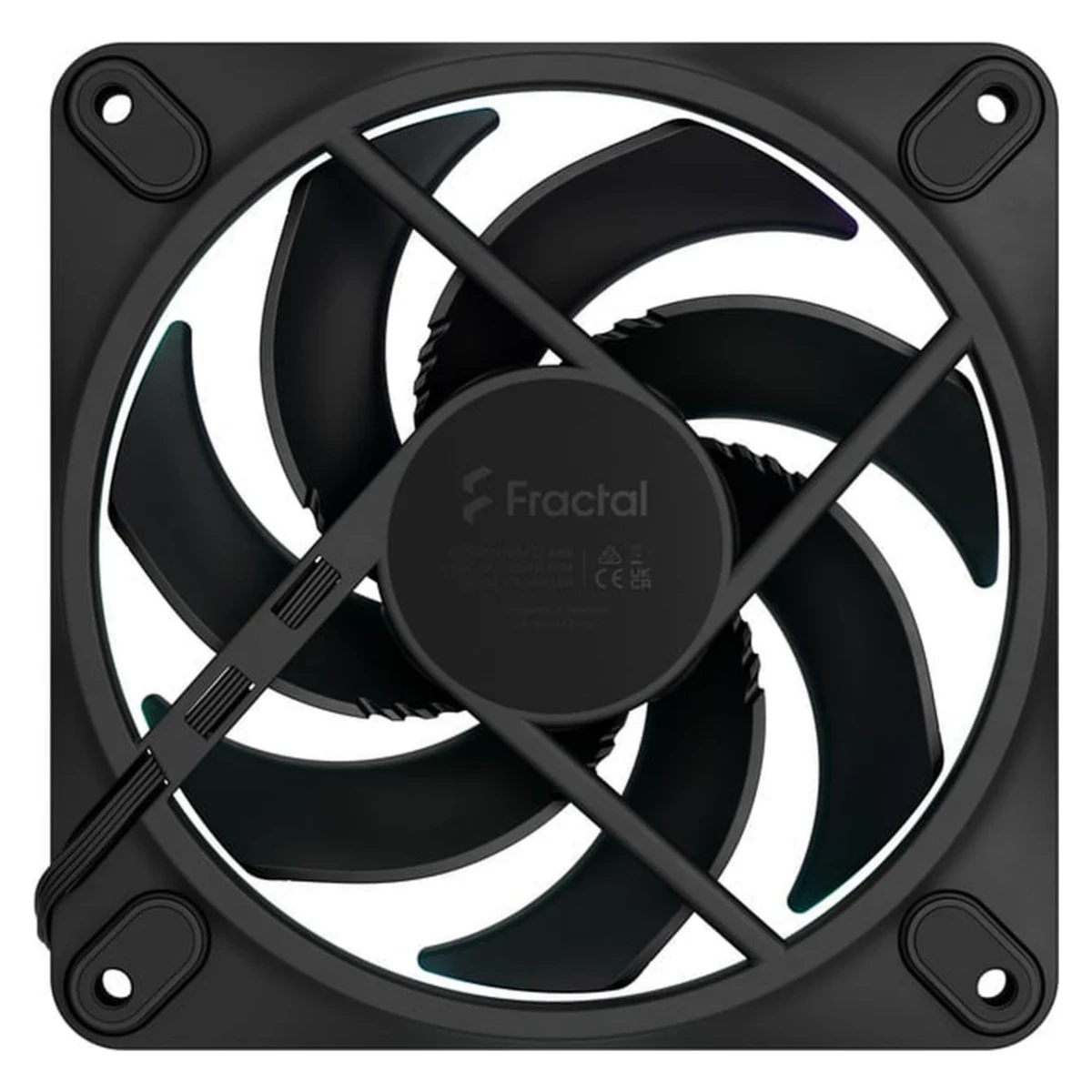 Fractal Design Momentum 12 ARGB 120mm PWM Fan - Black | FD-F-MR1-1201 view 5