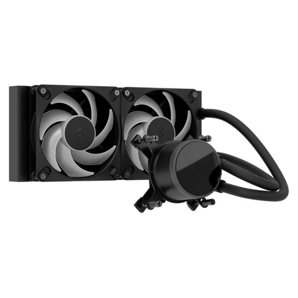 Fractal Design Radius 240 RGB CPU Liquid Cooler - Black | FD-W-RA1-2402 view 3