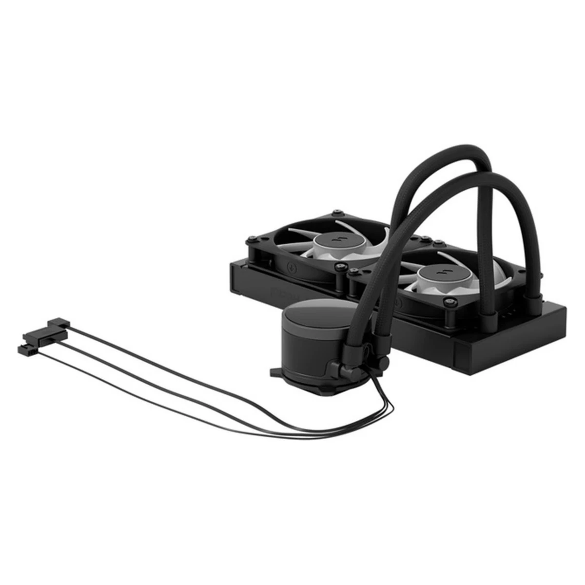 Fractal Design Radius 240 RGB CPU Liquid Cooler - Black | FD-W-RA1-2402 view 5
