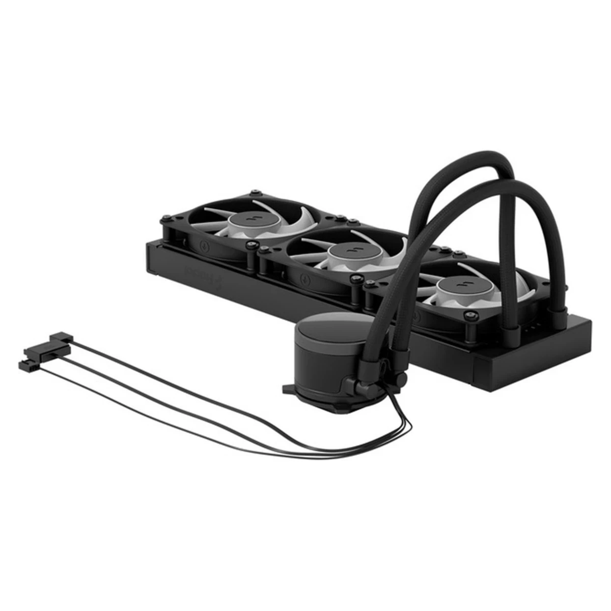 Fractal Design Radius 360 RGB CPU Liquid Cooler - Black | FD-W-RA1-3602 view 3