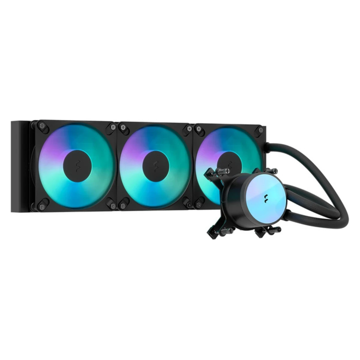 Fractal Design Radius 360 RGB CPU Liquid Cooler - Black | FD-W-RA1-3602