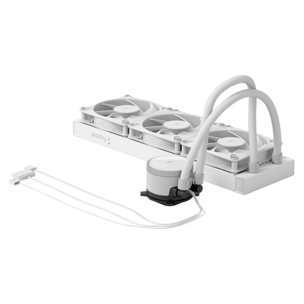 Fractal Design Radius 360 RGB CPU Liquid Cooler - White | FD-W-RA1-3603 view 3