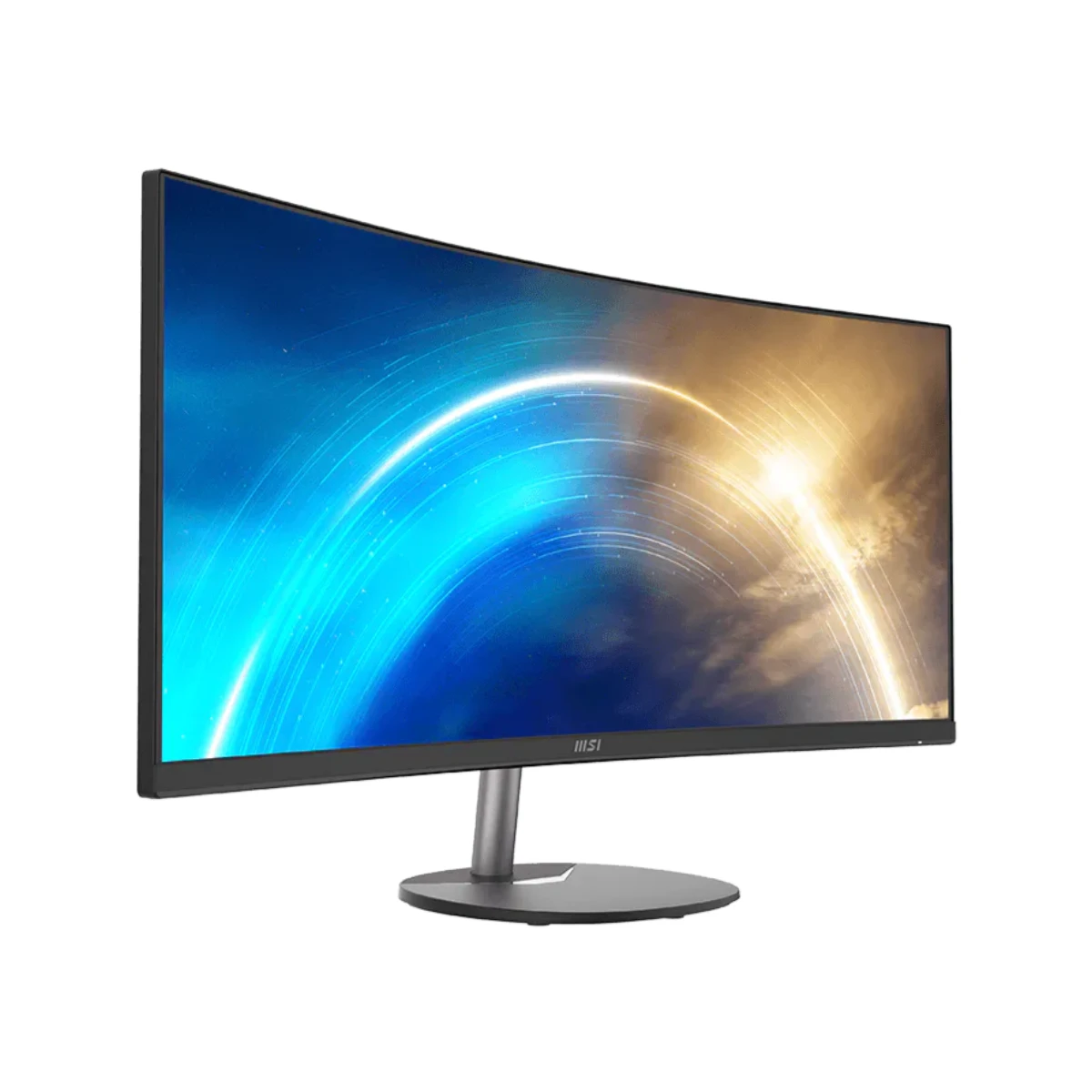 MSI PRO MP341CQ 34" UWQHD VA 100Hz 1ms Curved Monitor - Black | 9S6-3PB2CT-074 view 2