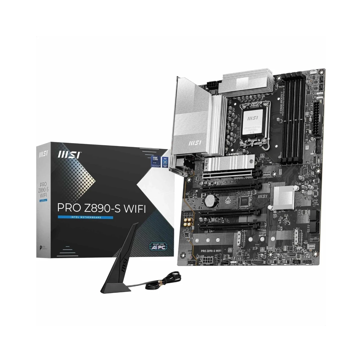 MSI PRO Z890-S WIFI LGA 1851 ATX Motherboard - 911-7E54-001