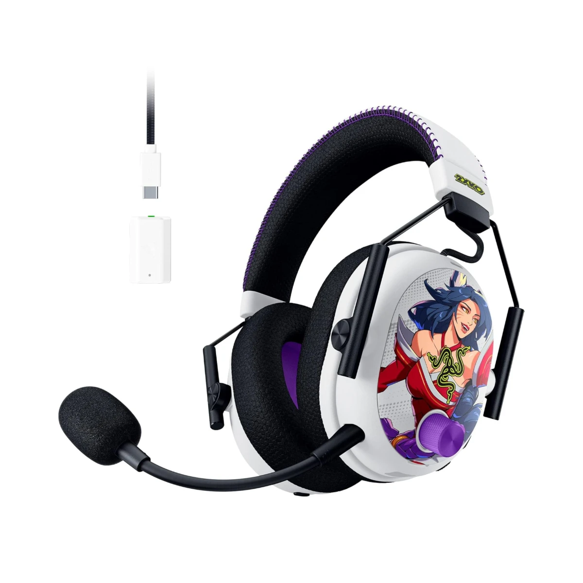 Razer BlackShark V3 Pro Wireless ANC Esports Headset - 2XKO Edition | RZ04-05401100-R3M1 view 2