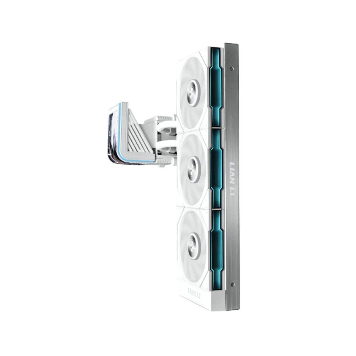 Lian Li HydroShift II OLED Curved 360mm AIO CPU Liquid Cooler - White | G89.GHS2OLDC36TW.00 view 2