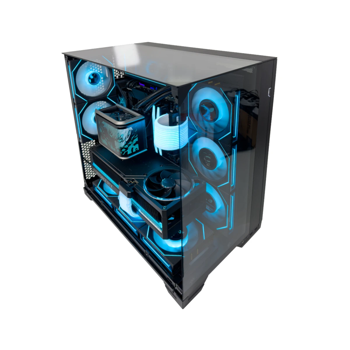 Gaming PC Absolute Zero (Ryzen 7 9850X3D, 32 GB DDR5 RAM, RTX 5080 16GB GPU) - Powered by ASUS view 2