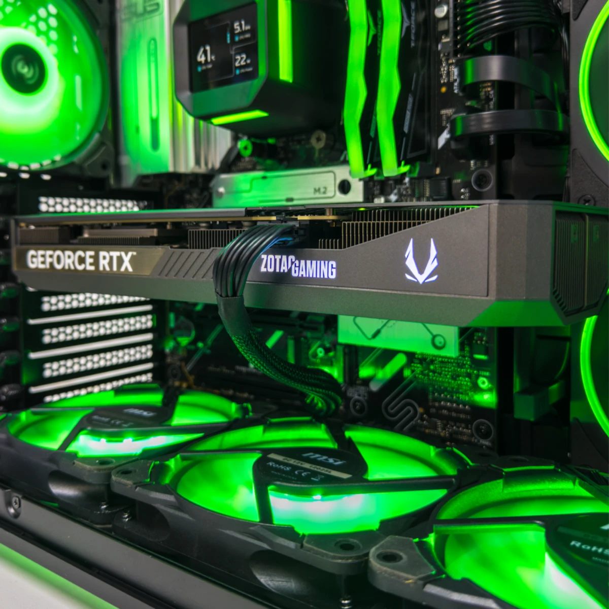 Gaming PC Apex (Ryzen 7 7800X3D, 32 GB DDR5 RAM, RTX 5070 Ti 16GB GPU) view 7