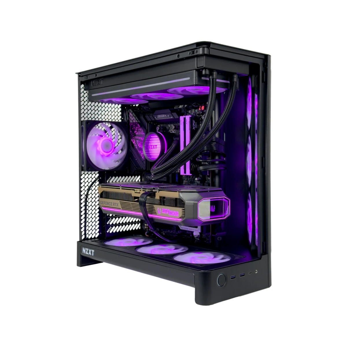 Gaming PC Armor (Ryzen 7 9800X3D, 32 GB DDR5 RAM, RTX 5080 16GB GPU) view 2