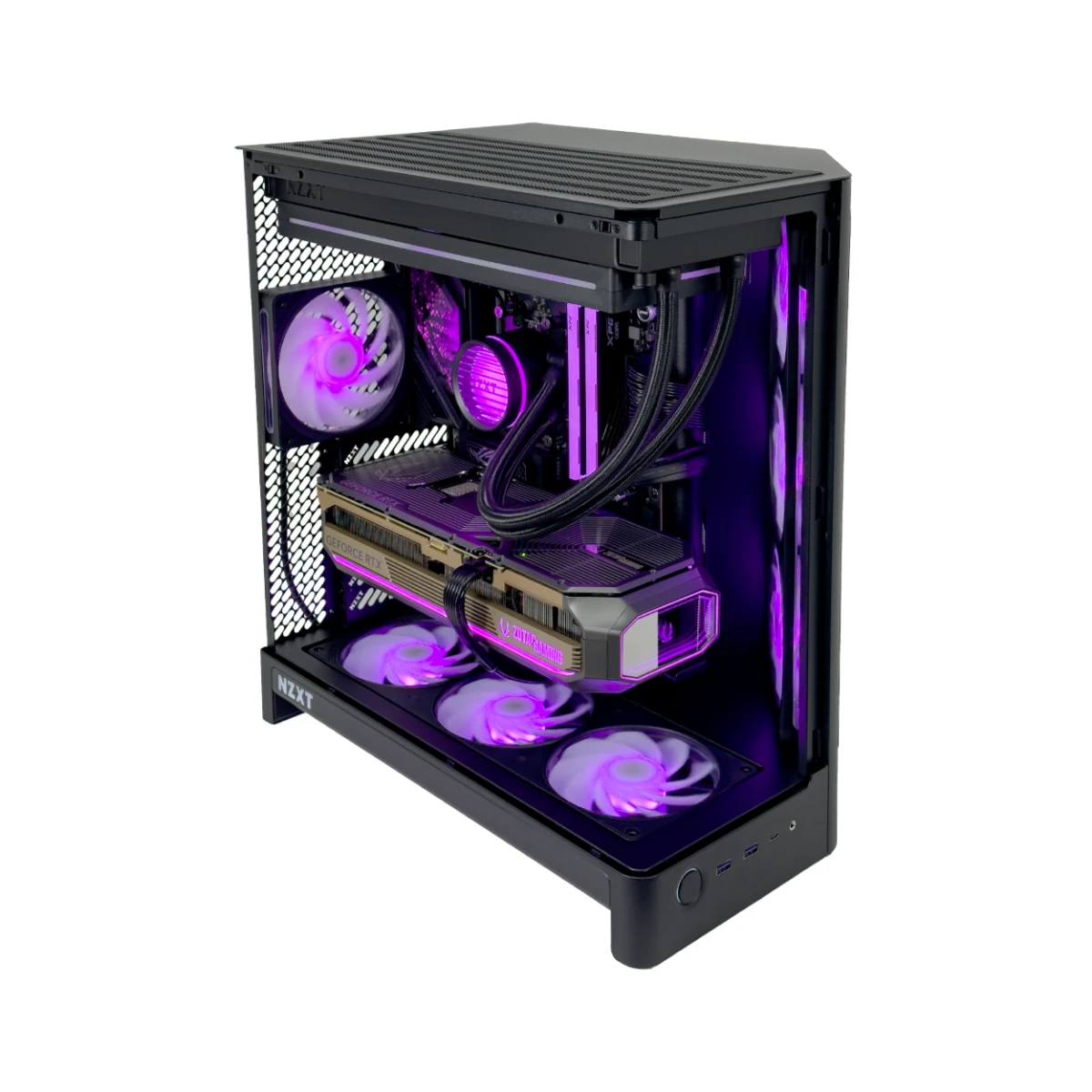 Gaming PC Armor (Ryzen 7 9800X3D, 32 GB DDR5 RAM, RTX 5080 16GB GPU) view 3
