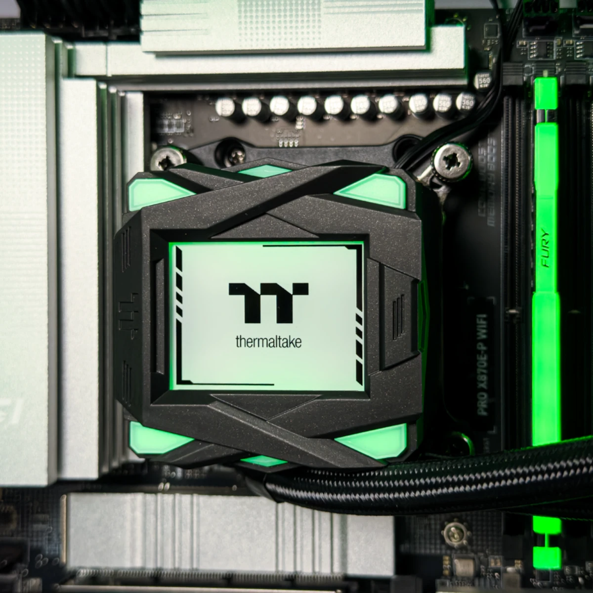 Gaming PC Cyber-Serum (Ryzen 9 9950X3D, 64 GB DDR5 RAM, RTX 5090 32GB GPU)  view 6