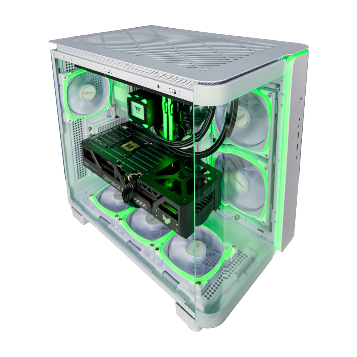 Gaming PC Cyber-Serum (Ryzen 9 9950X3D, 64 GB DDR5 RAM, RTX 5090 32GB GPU)  view 4