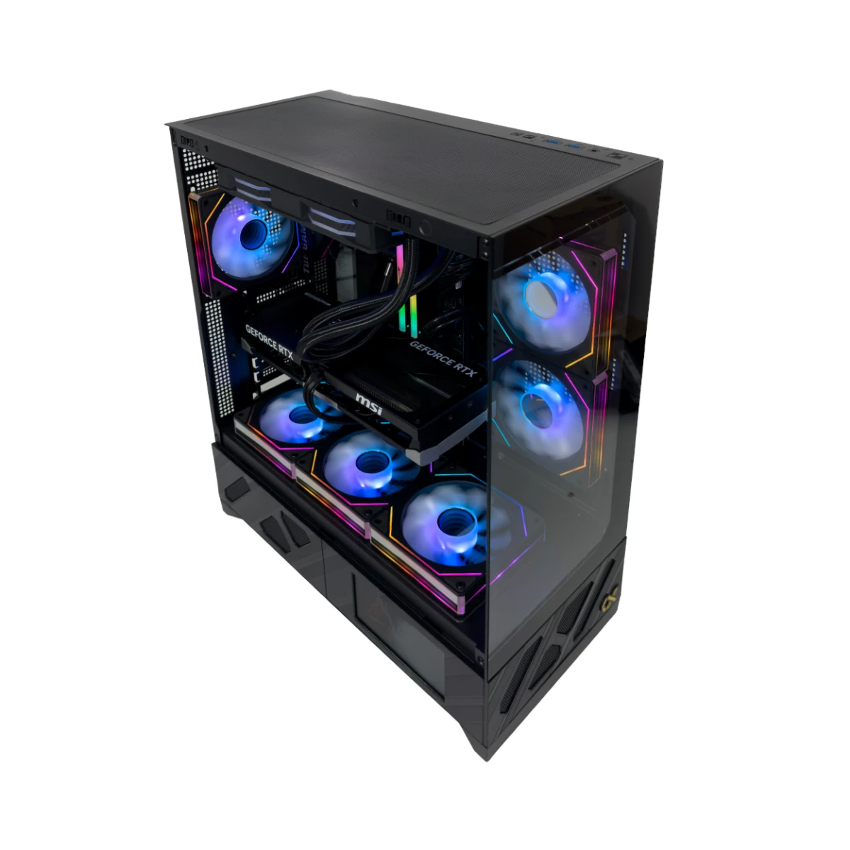 Gaming PC Hexer (Ryzen 7 9800X3D, 32 GB DDR5 RAM, RTX 5080 16GB GPU) view 3