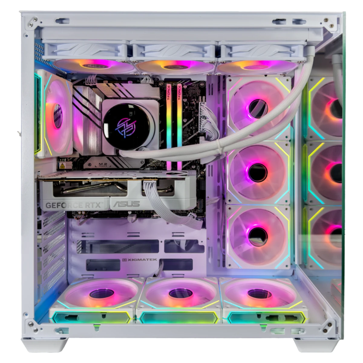 Gaming PC Lumen (Core i7-14700F, 32 GB DDR5 RAM, RTX 5060 8GB GPU) - Powered by ASUS