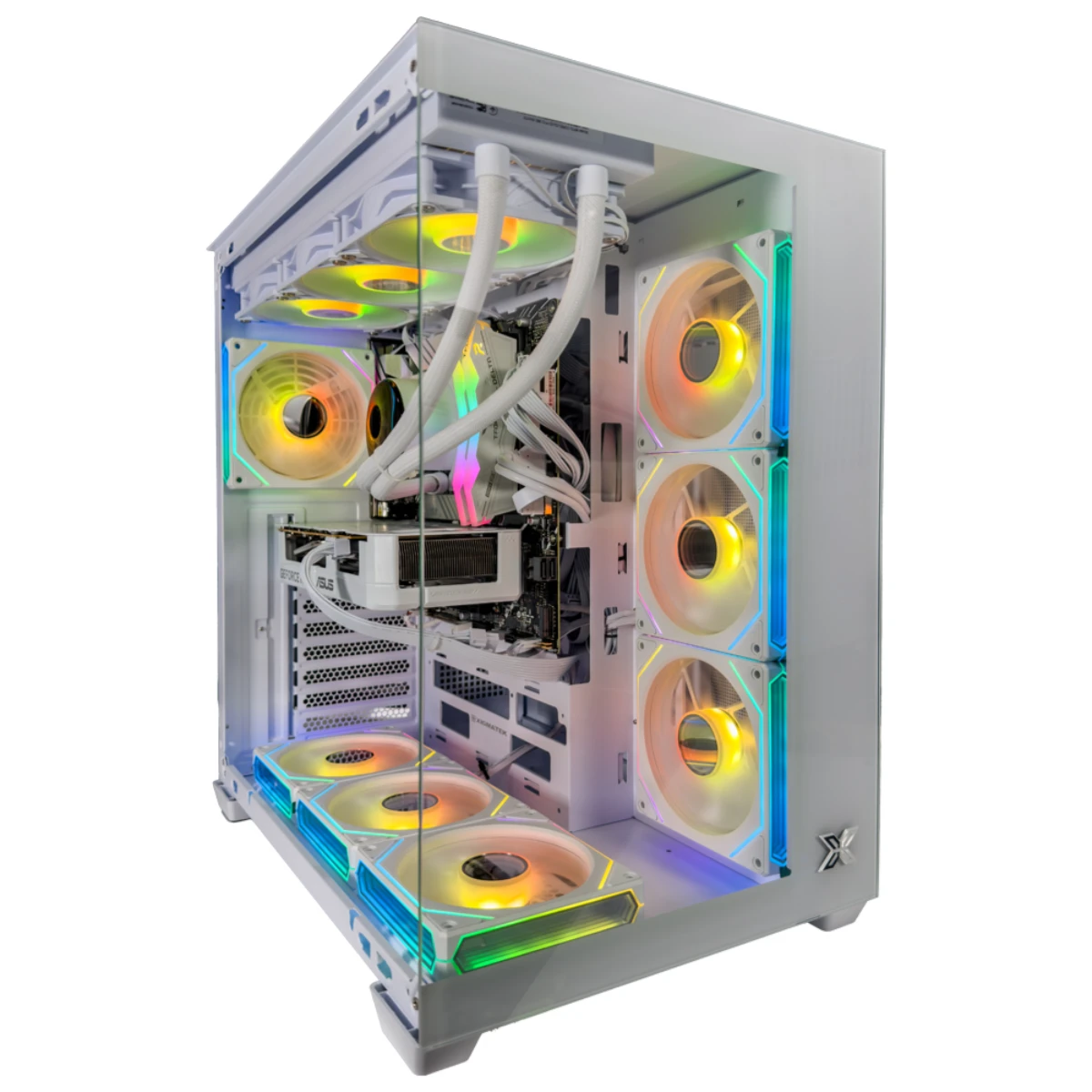 Gaming PC Lumen (Core i7-14700F, 32 GB DDR5 RAM, RTX 5060 8GB GPU) - Powered by ASUS view 2