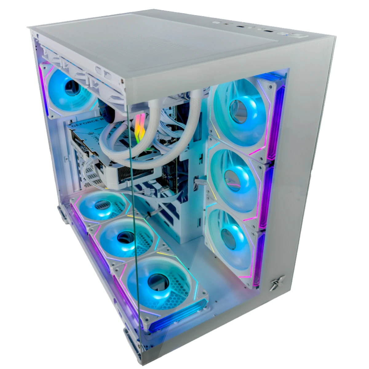 Gaming PC Lumen (Core i7-14700F, 32 GB DDR5 RAM, RTX 5060 8GB GPU) - Powered by ASUS view 3