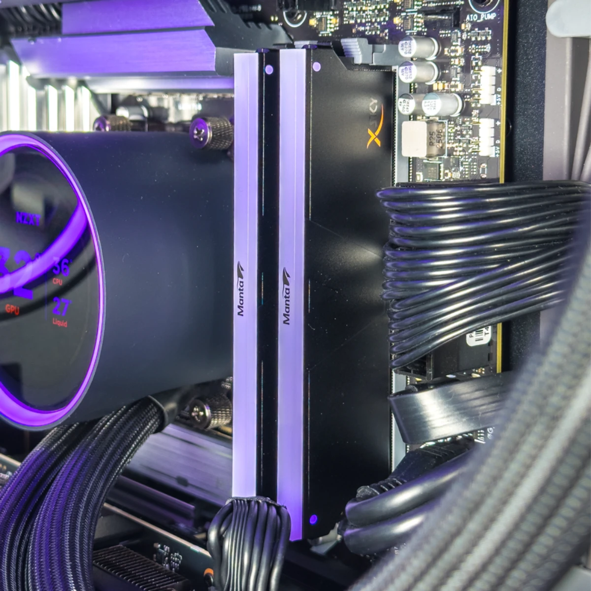 Gaming PC Manta (Ryzen 7 9800X3D, 32 GB DDR5 RAM, RTX 5080 16GB GPU) view 7