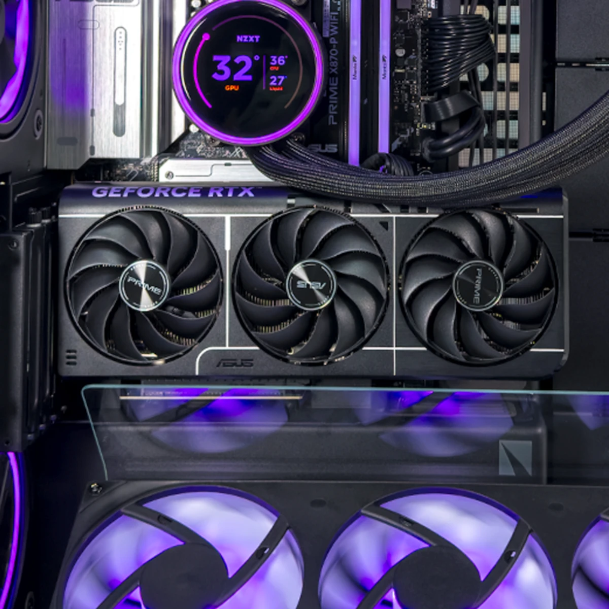 Gaming PC Manta (Ryzen 7 9800X3D, 32 GB DDR5 RAM, RTX 5080 16GB GPU) view 6