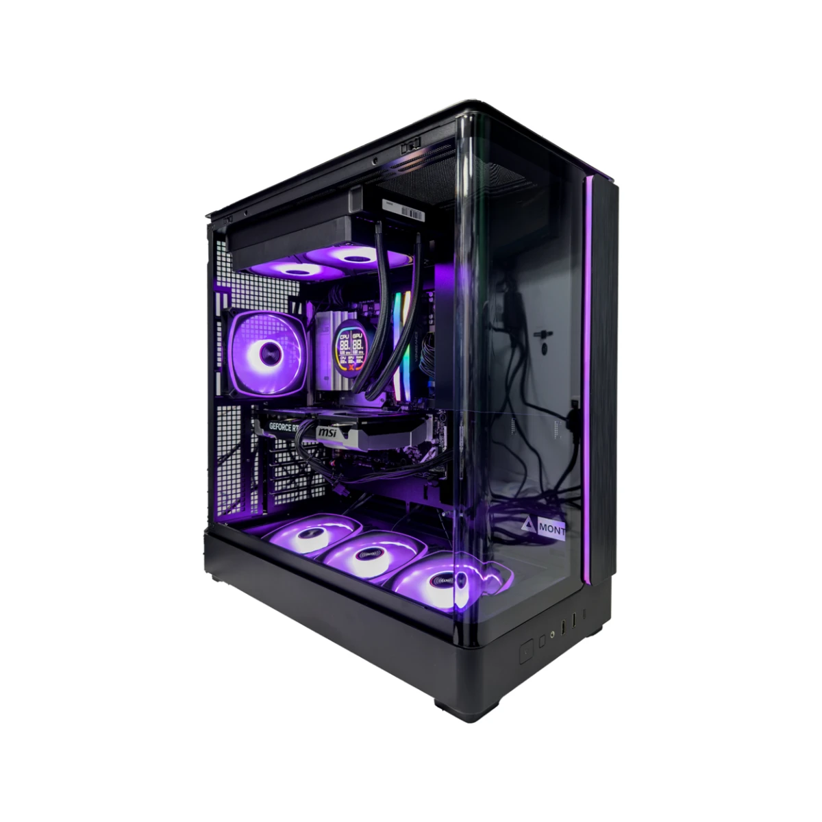 Gaming PC Phantom (Ryzen 7 9700X, 32 GB DDR5 RAM, RTX 5060 Ti 8GB GPU)