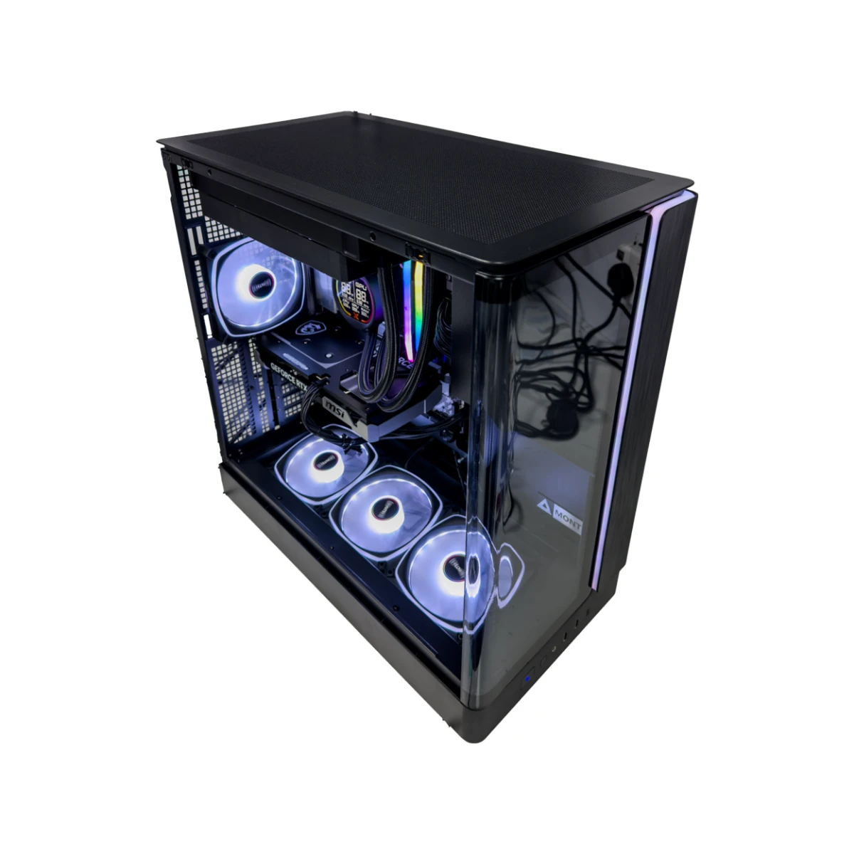 Gaming PC Phantom (Ryzen 7 9700X, 32 GB DDR5 RAM, RTX 5060 Ti 8GB GPU) view 3