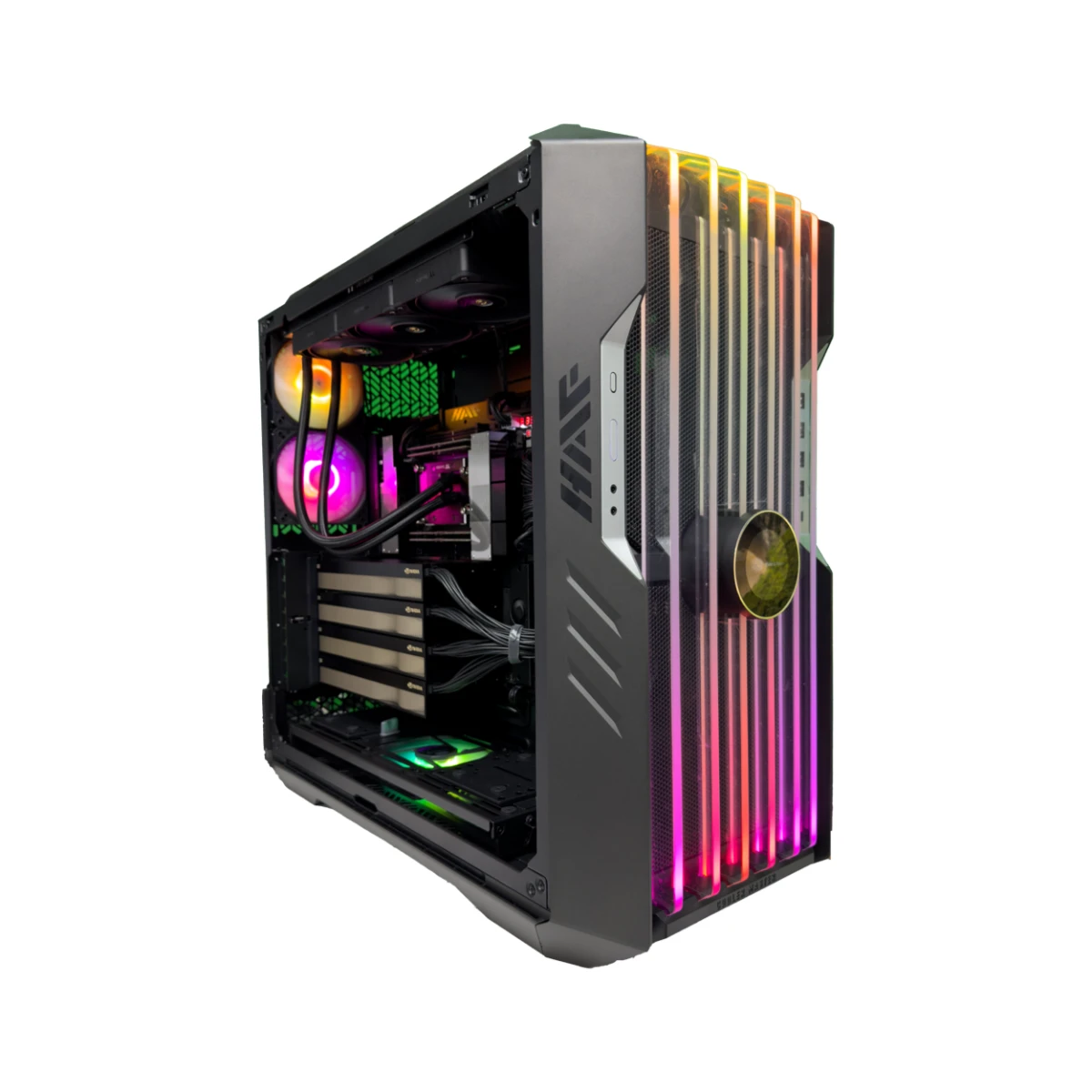 Enterprise Workstation (Threadripper Pro 9975WX, 256 GB DDR5 RAM, 4 X RTX Pro 6000 96GB GPU) 