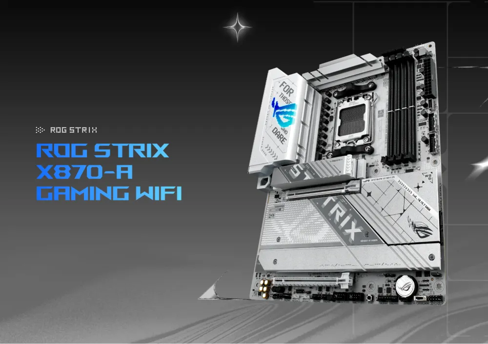 Asus ROG Strix X870-A Gaming WiFi (White) Motherboard: Key Benefits and Gaming Advantages